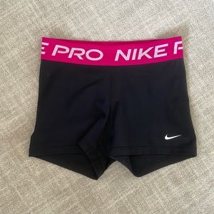 Nike Pro Spandex Shorts size S *worn once